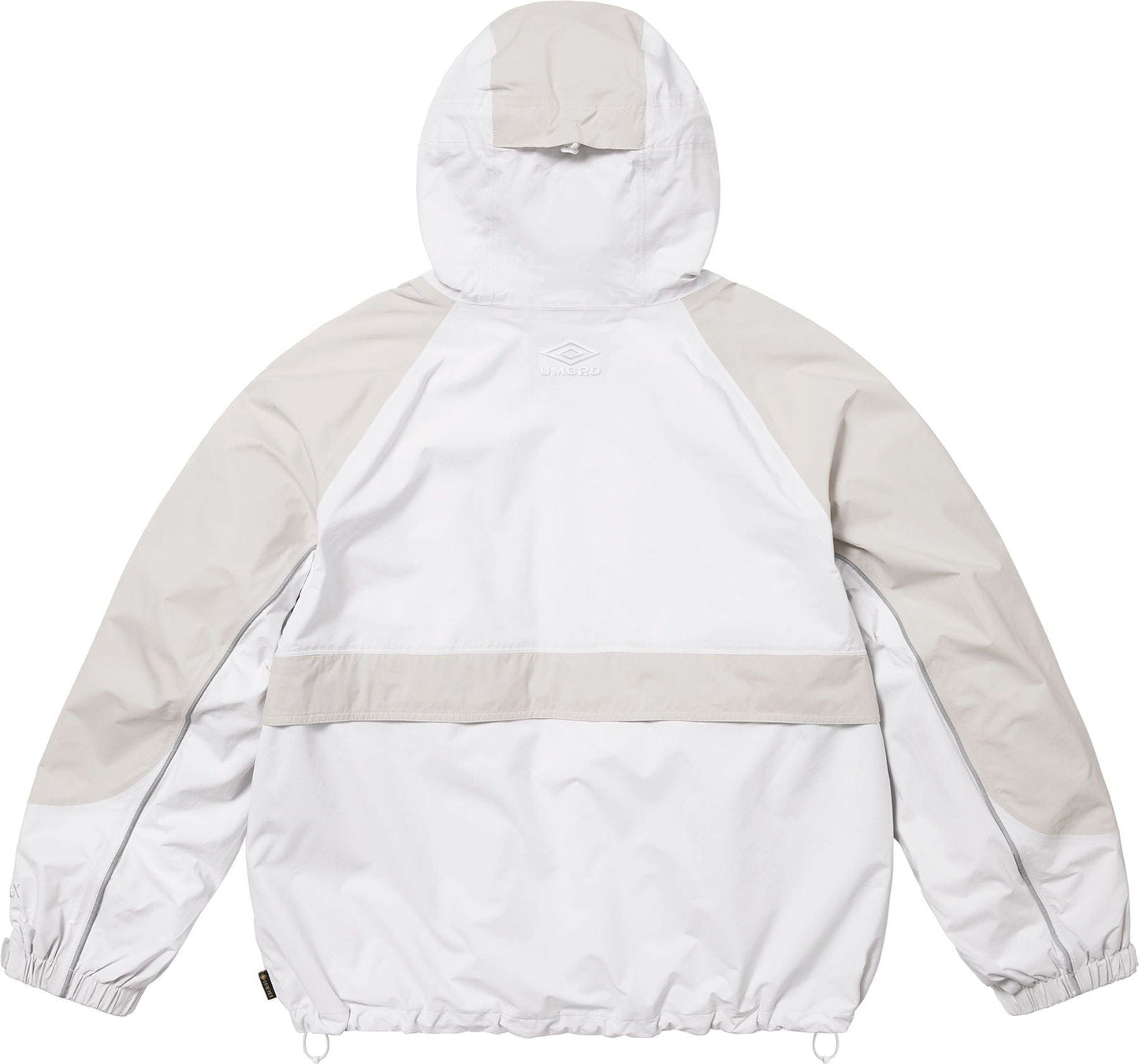 Supreme x Umbro Gore-Tex Hooded Jacket 'White' — XXS — Side View