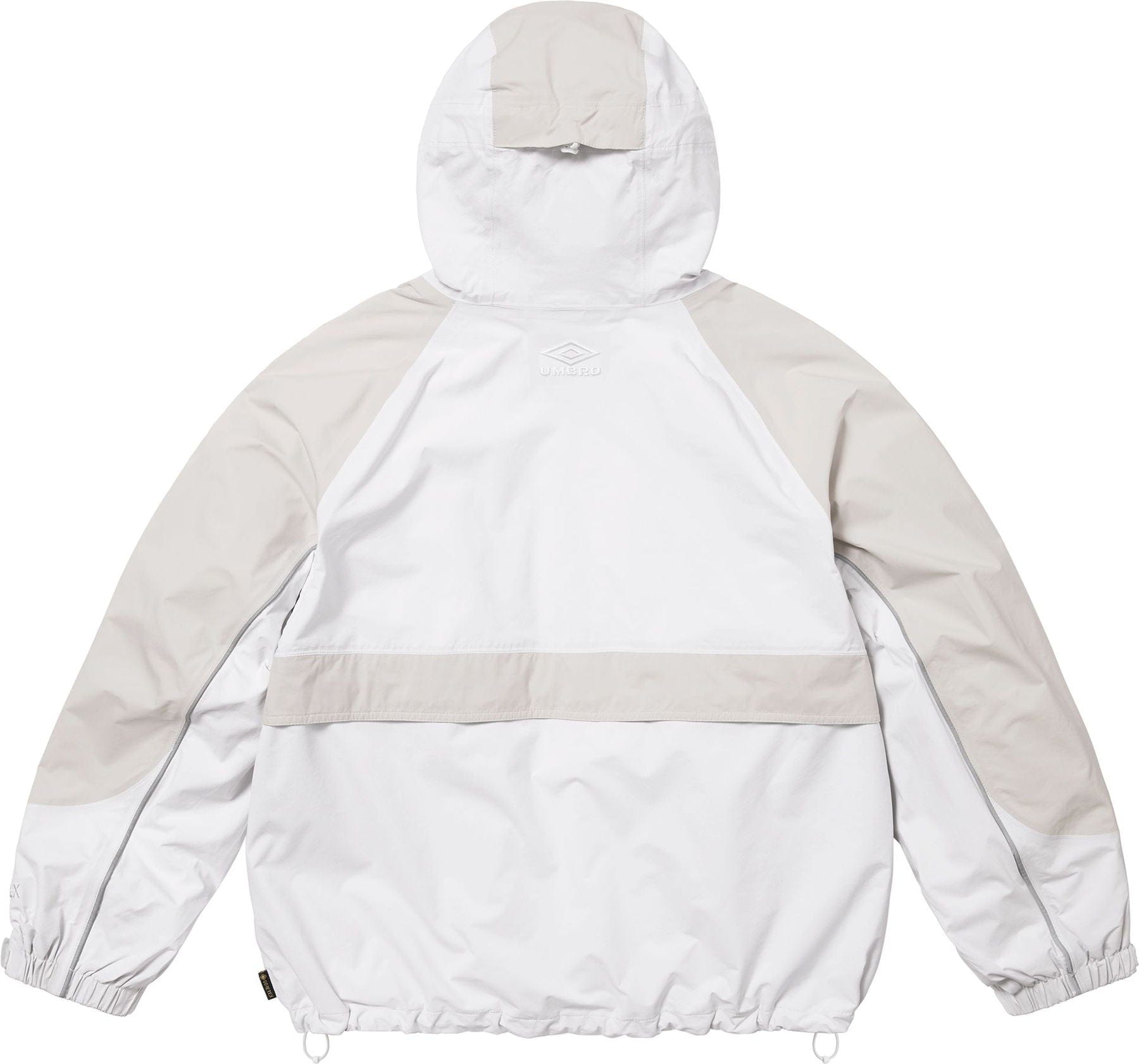 Supreme x Umbro Gore-Tex Hooded Jacket 'White' — XXS — Side View