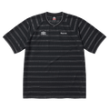 Supreme x Umbro Stripe Soccer Jersey 'Black' — XXS — Front View