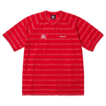 Supreme x Umbro Stripe Soccer Jersey 'Red' — XXS — Front View