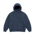 Supreme Windstopper Zip Up Hooded Sweatshirt 'Navy' — XXS — Front View