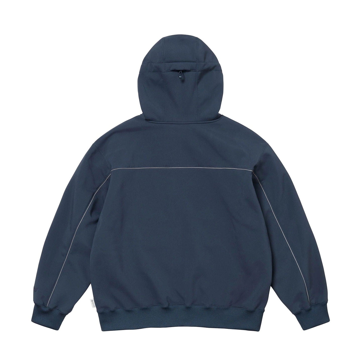 Supreme Windstopper Zip Up Hooded Sweatshirt 'Navy' — XXS — Side View