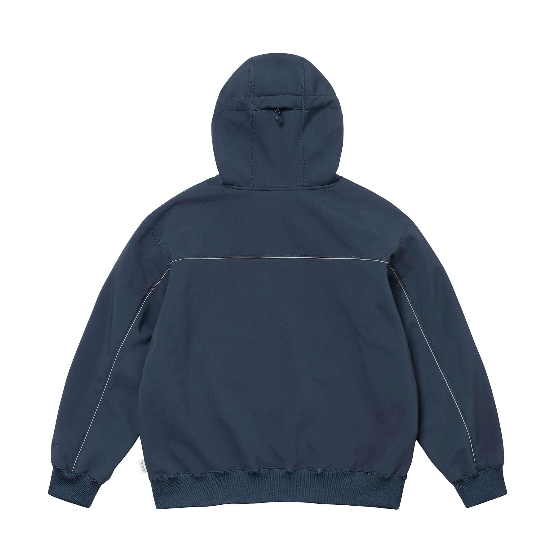 Supreme Windstopper Zip Up Hooded Sweatshirt 'Navy' — XXS — Side View