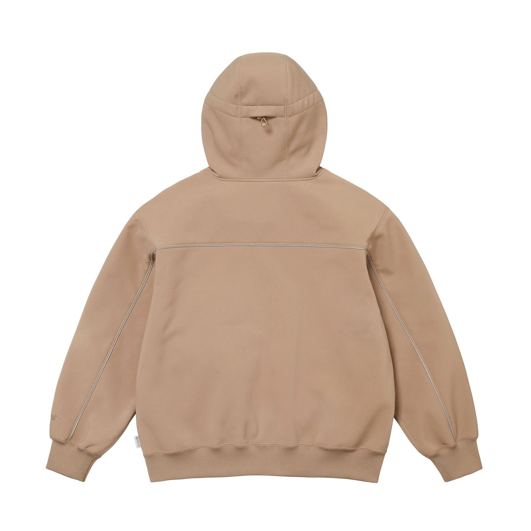 Supreme Windstopper Zip Up Hooded Sweatshirt 'Taupe' — XXS — Side View