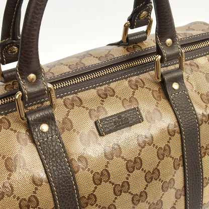 Gucci Tote Boston in GG Supreme, Patent Leather — Alternate View 12