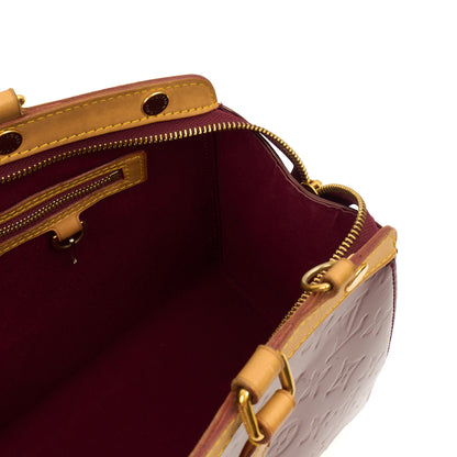 Louis Vuitton Tote Brea MM in Amarante, Vernis — Alternate View 7