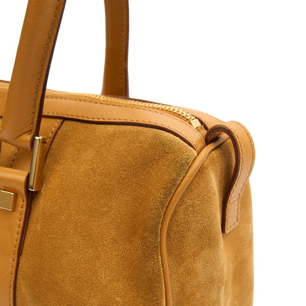 Gucci Tote Boston in Brown, Suede — Alternate View 12