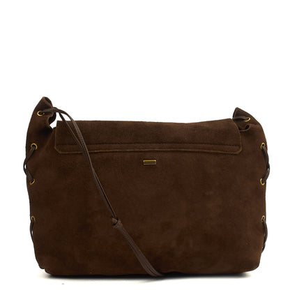 Gucci Crossbody in Brown, Suede — Alternate View 11