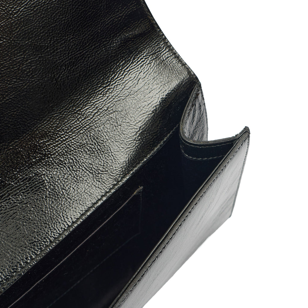 Saint Laurent Clutch Belle De Jour Clutch in Black, Calfskin Leather — Alternate View 11
