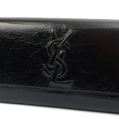 Saint Laurent Clutch Belle De Jour Clutch in Black, Calfskin Leather — Alternate View 12