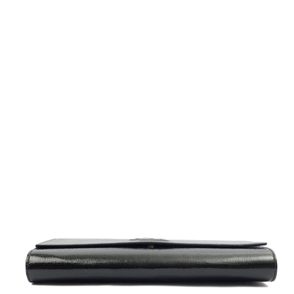 Saint Laurent Clutch Belle De Jour Clutch in Black, Calfskin Leather — Alternate View 10