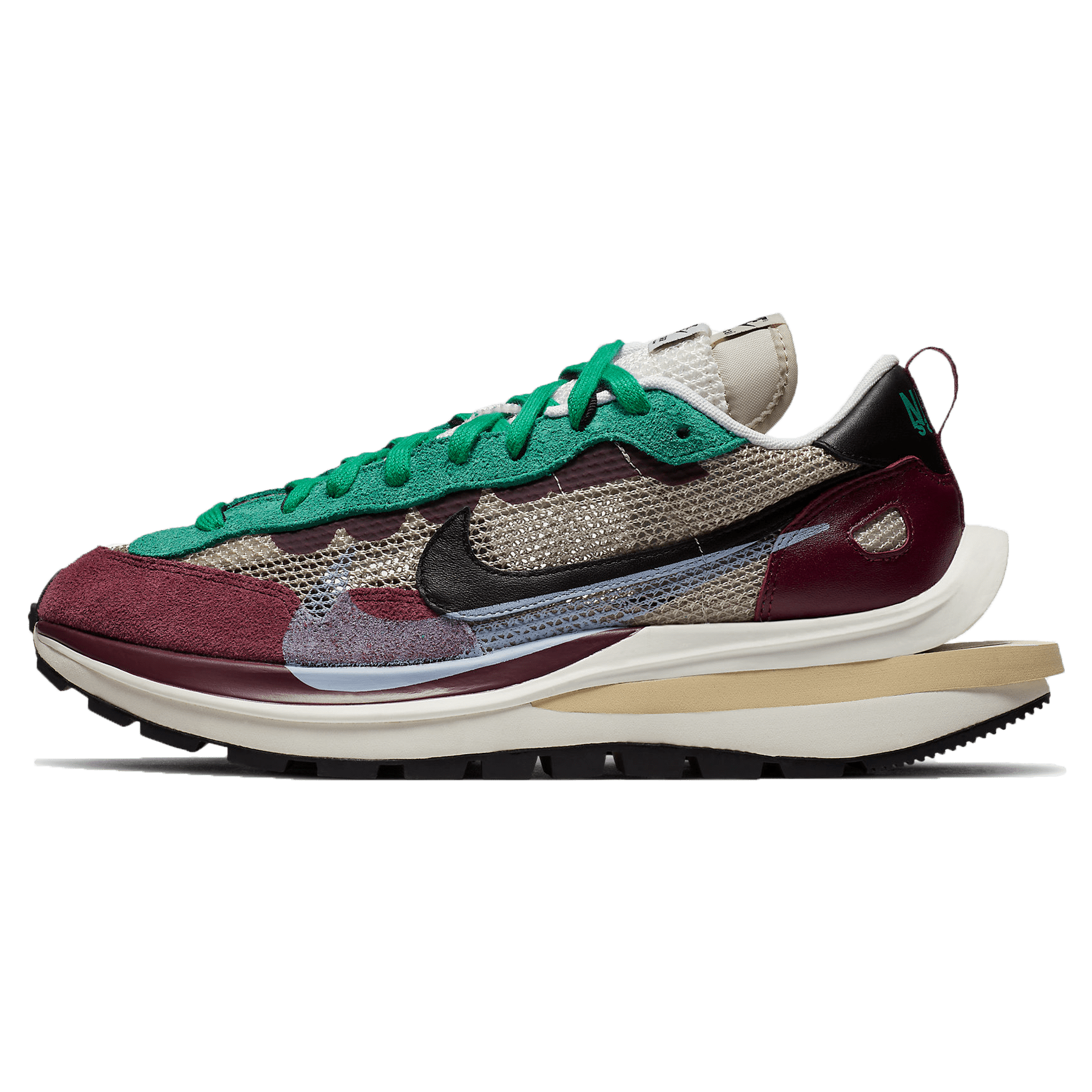 Sacai x Nike VaporWaffle SP 'Villain Red' — UK 3 | EU 35.5 | US 3.5 — Front View