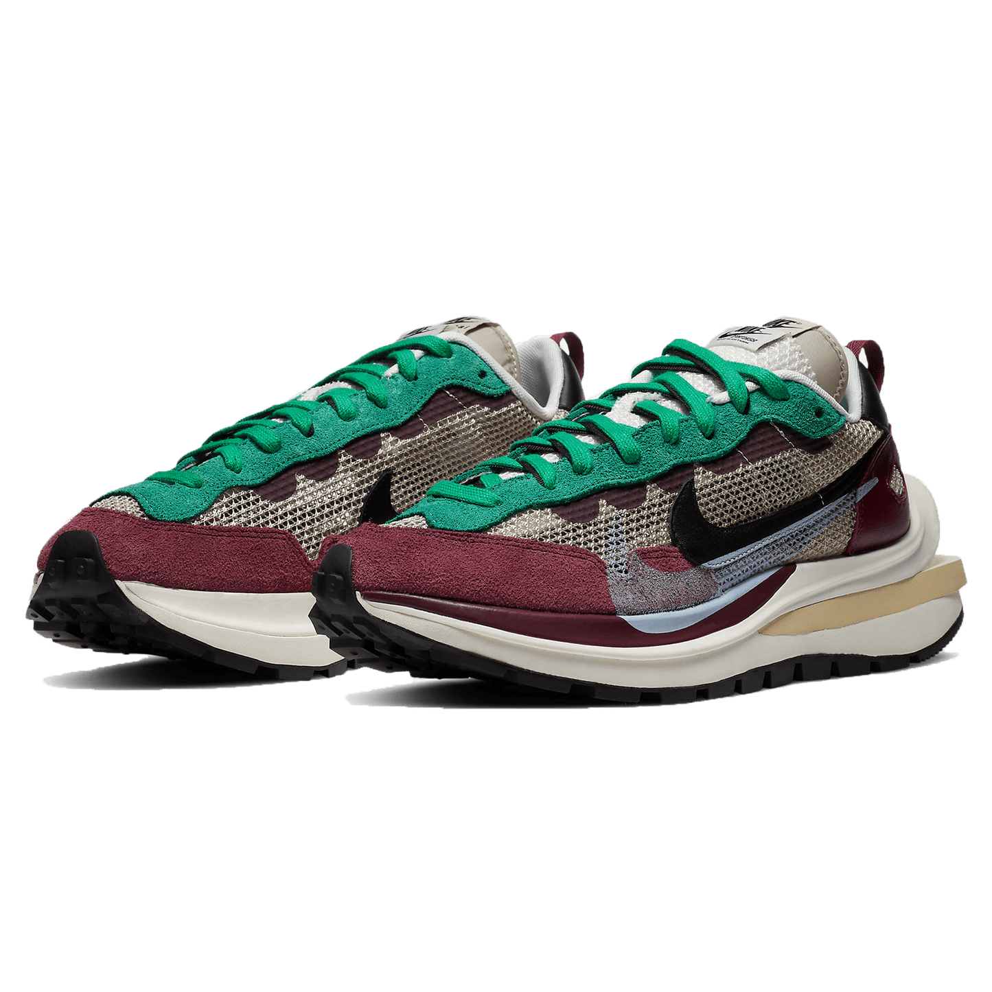 Sacai x Nike VaporWaffle SP 'Villain Red' — UK 3 | EU 35.5 | US 3.5 — Side View