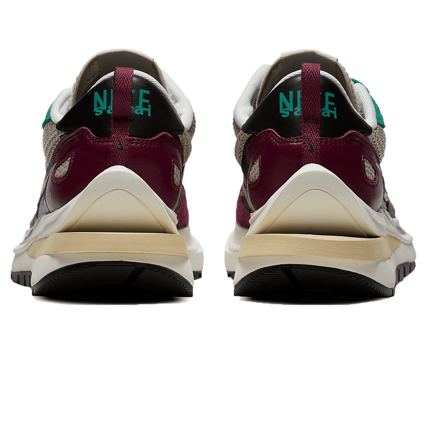 Sacai x Nike VaporWaffle SP 'Villain Red' — UK 3 | EU 35.5 | US 3.5 — Back View