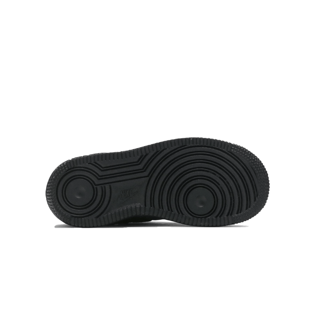 Stussy x Nike Air Force 1 Low PS 'Triple Black' — UK 10C | EU 27.5 | US 10.5C — Top View