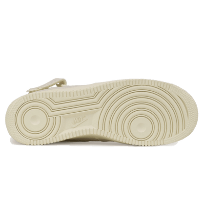 Stussy x Nike Air Force 1 Mid 'Fossil' — UK 3 | EU 35.5 | US 3.5 — Top View