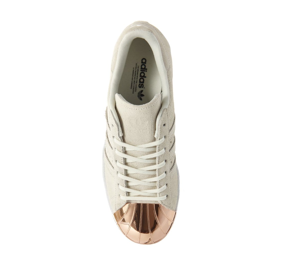 ADIDAS ORIGINALS SUPERSTAR 80S METAL TOE — UK 3.5 | EU 36 | US 4 — Detail View