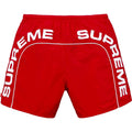 Supreme Arc Logo Water Short Red — XL — Front View