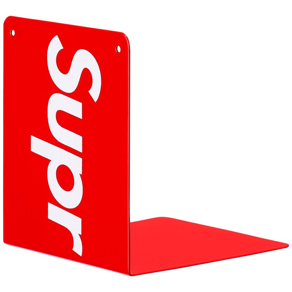 Supreme Bookends (Set of 2) Red — Front View