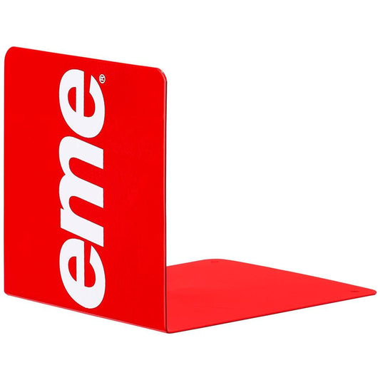 Supreme Bookends (Set of 2) Red — Side View