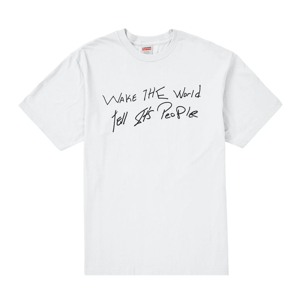 Supreme Buju Banton Tee White — XXS — Side View