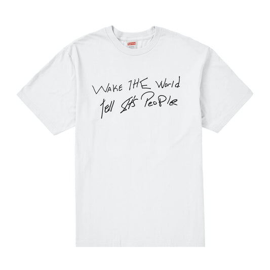 Supreme Buju Banton Tee White — XXS — Side View