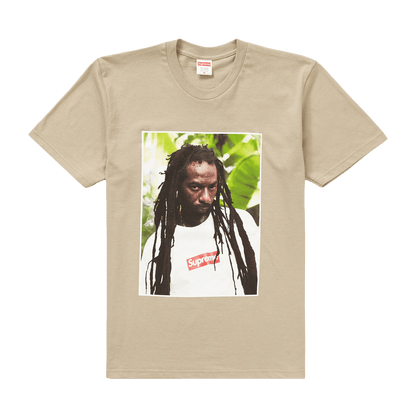 Supreme Buju Banton Tee Clay — XXS — Front View