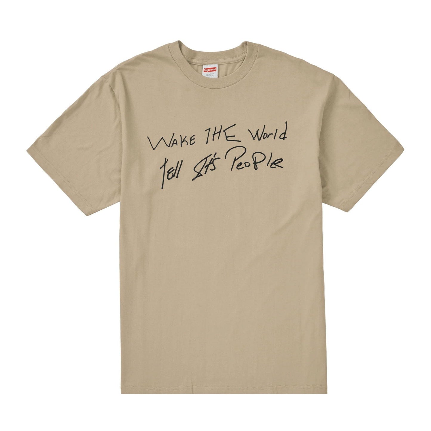 Supreme Buju Banton Tee Clay — XXS — Side View