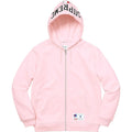 Supreme Champion Arc Logo Zip Up Sweat - Light Pink — XXS — Front View