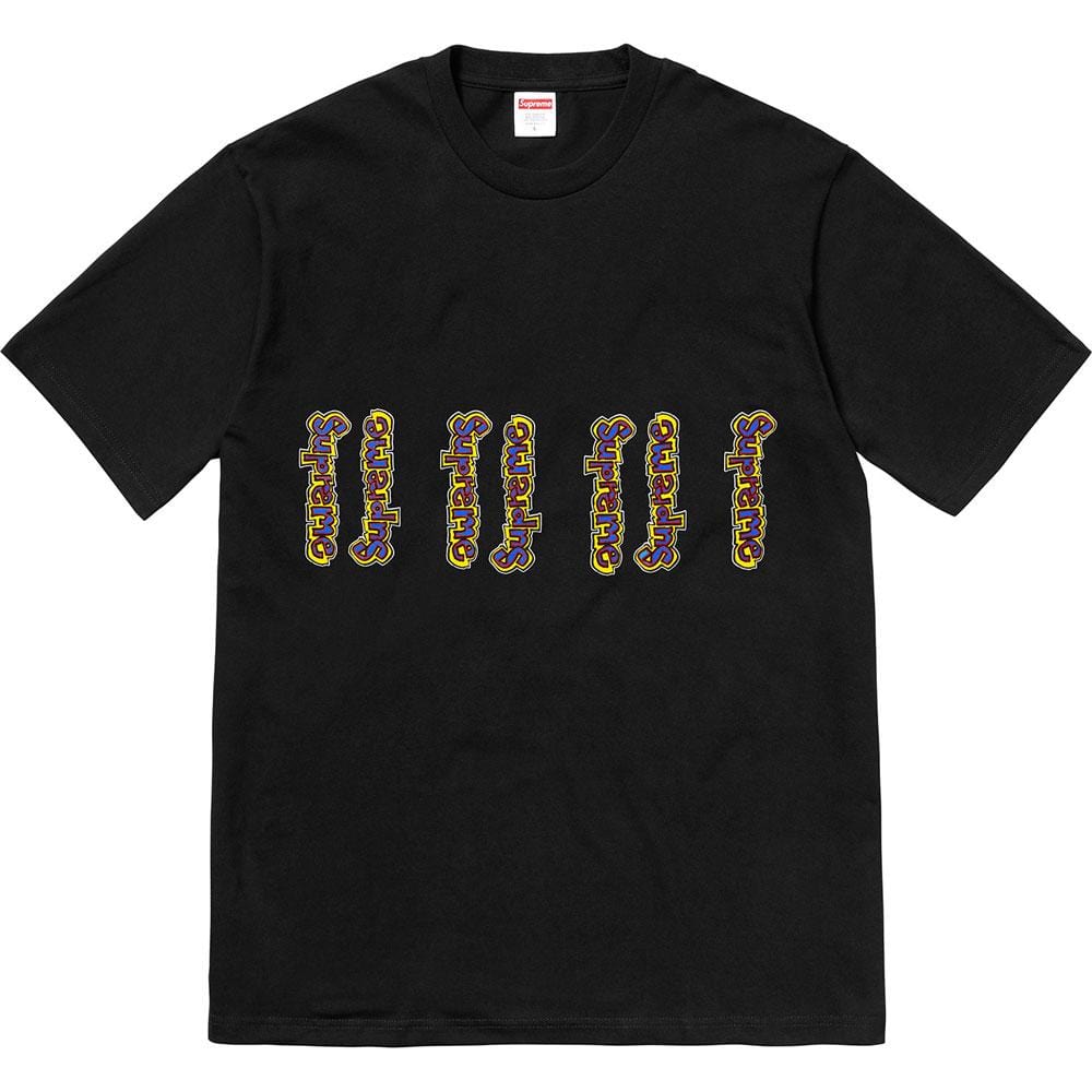 Supreme Gonz Logo Tee Black — XXS — Front View
