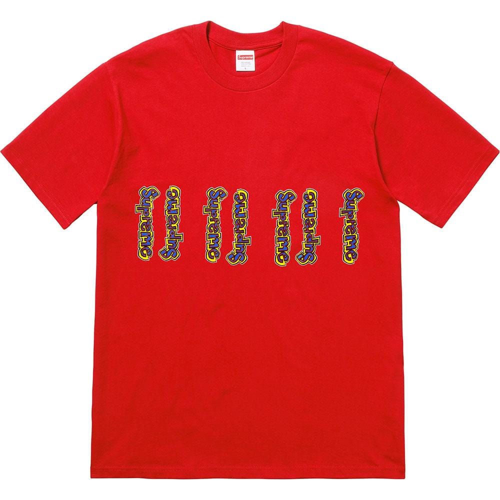 Supreme Gonz Logo Tee Red — XXS — Front View