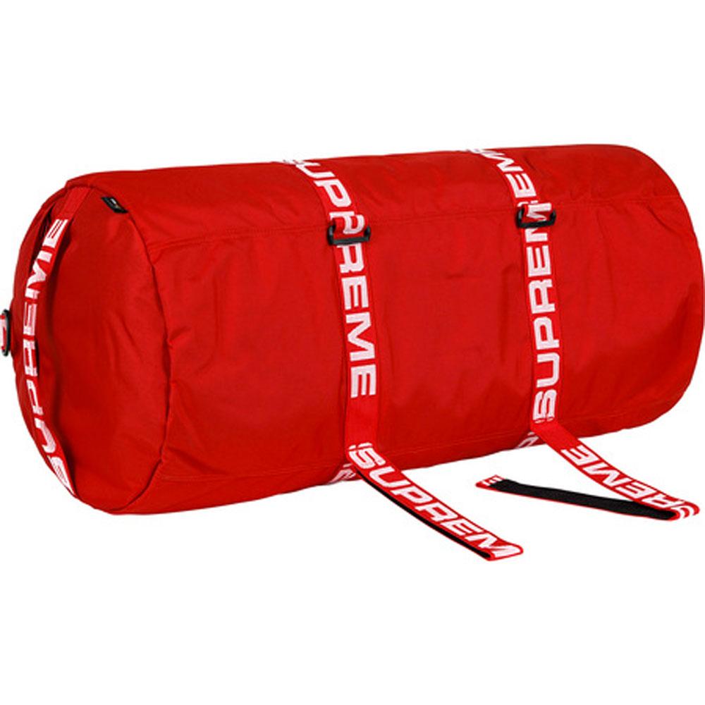 Supreme Duffle Bag (SS18) Red — Back View
