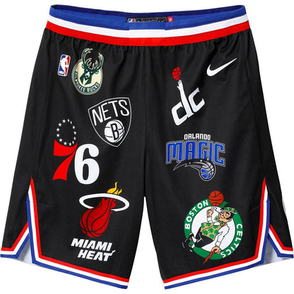 Supreme Nike-NBA Teams Authentic Short Black — XXS — Front View