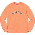 Supreme Polartec Deep Pile Crewneck Peach — XXS — Front View