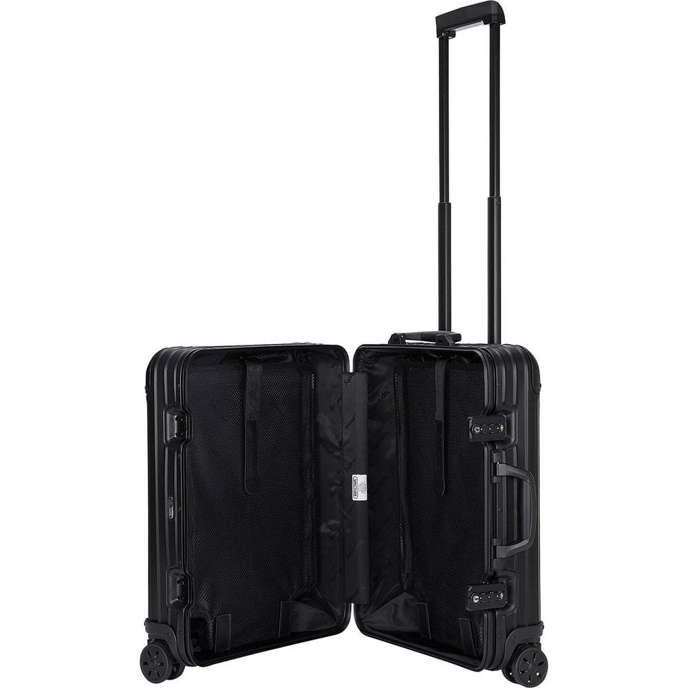 Supreme RIMOWA Topas Multiwheel 45L Black — Side View