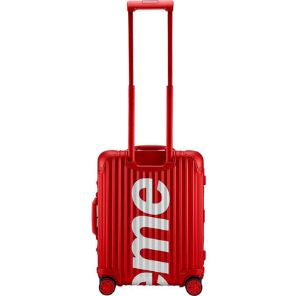 Supreme RIMOWA Topas Multiwheel 45L Red — Back View