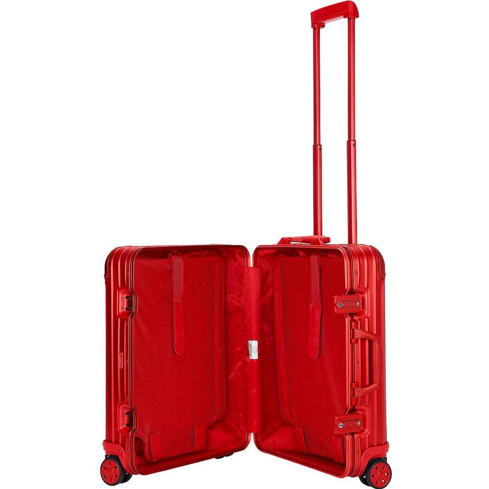 Supreme RIMOWA Topas Multiwheel 45L Red — Top View