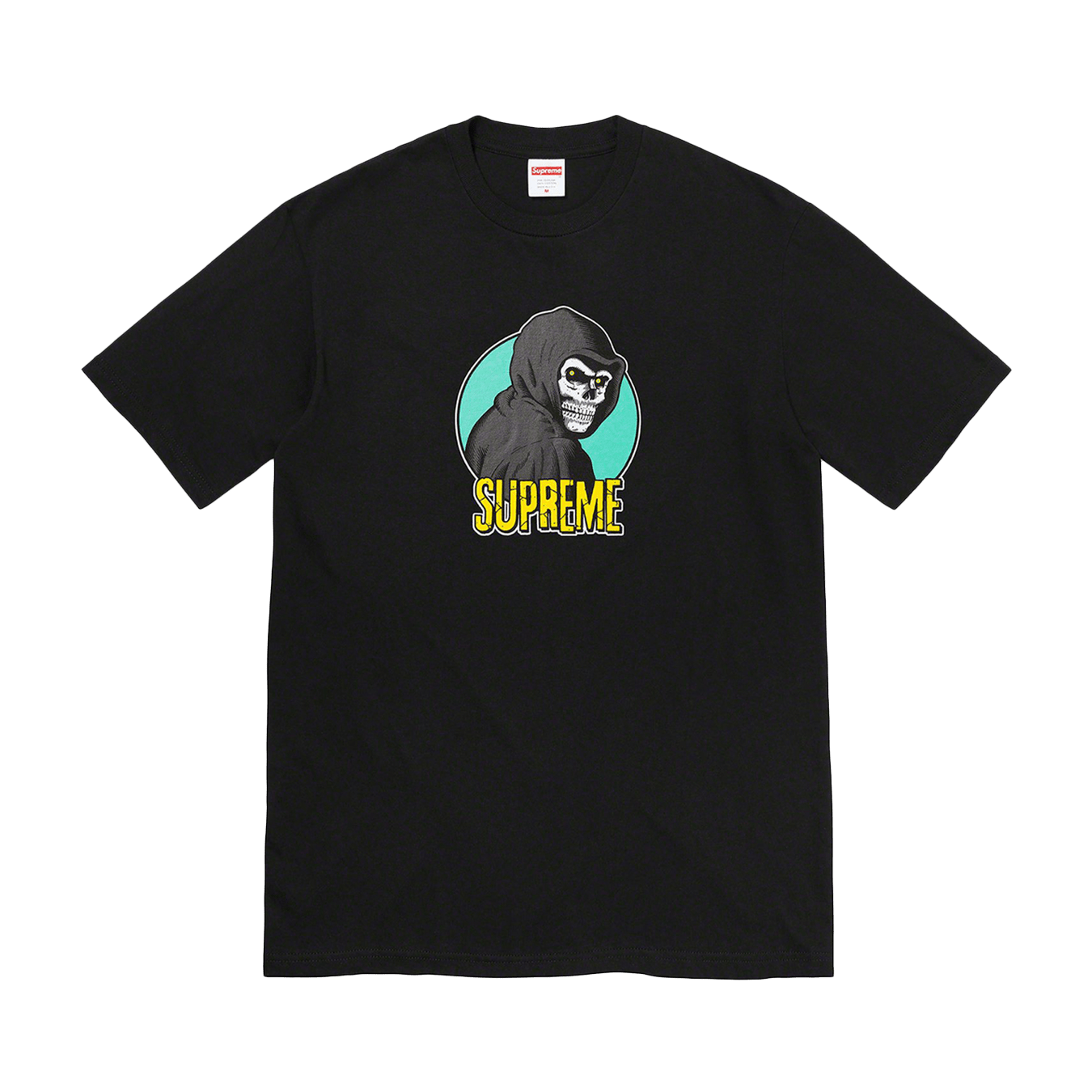 Supreme Reaper Tee 'Black' — XXS — Front View
