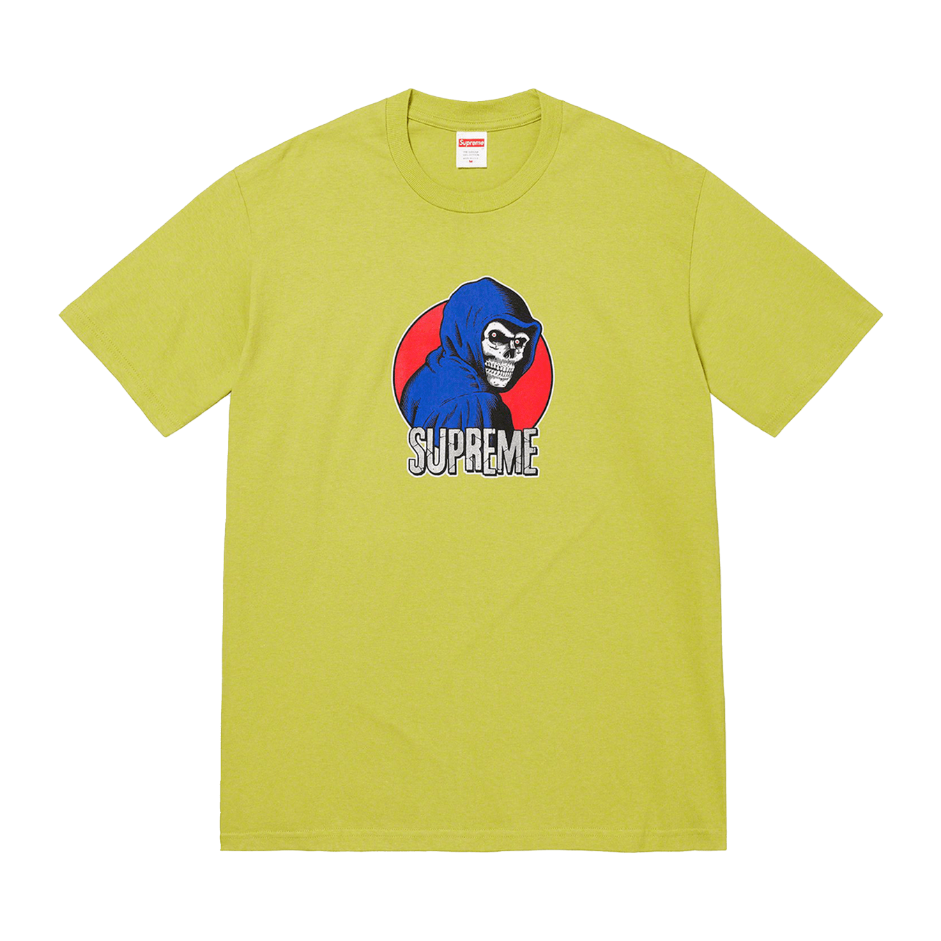 Supreme Reaper Tee 'Dusty Green' — XXS — Front View