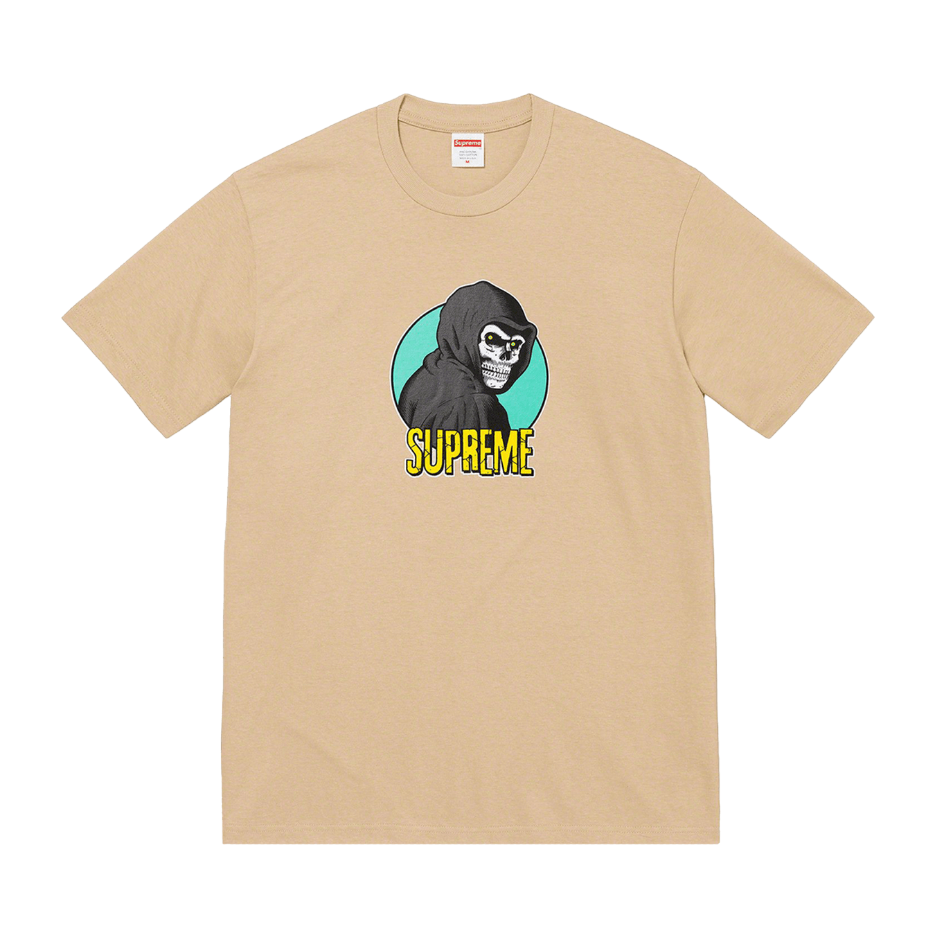 Supreme Reaper Tee 'Khaki' — XXS — Front View