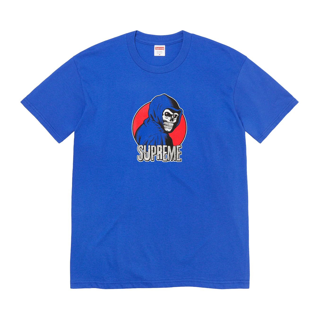 Supreme Reaper Tee 'Royal' — XXS — Front View