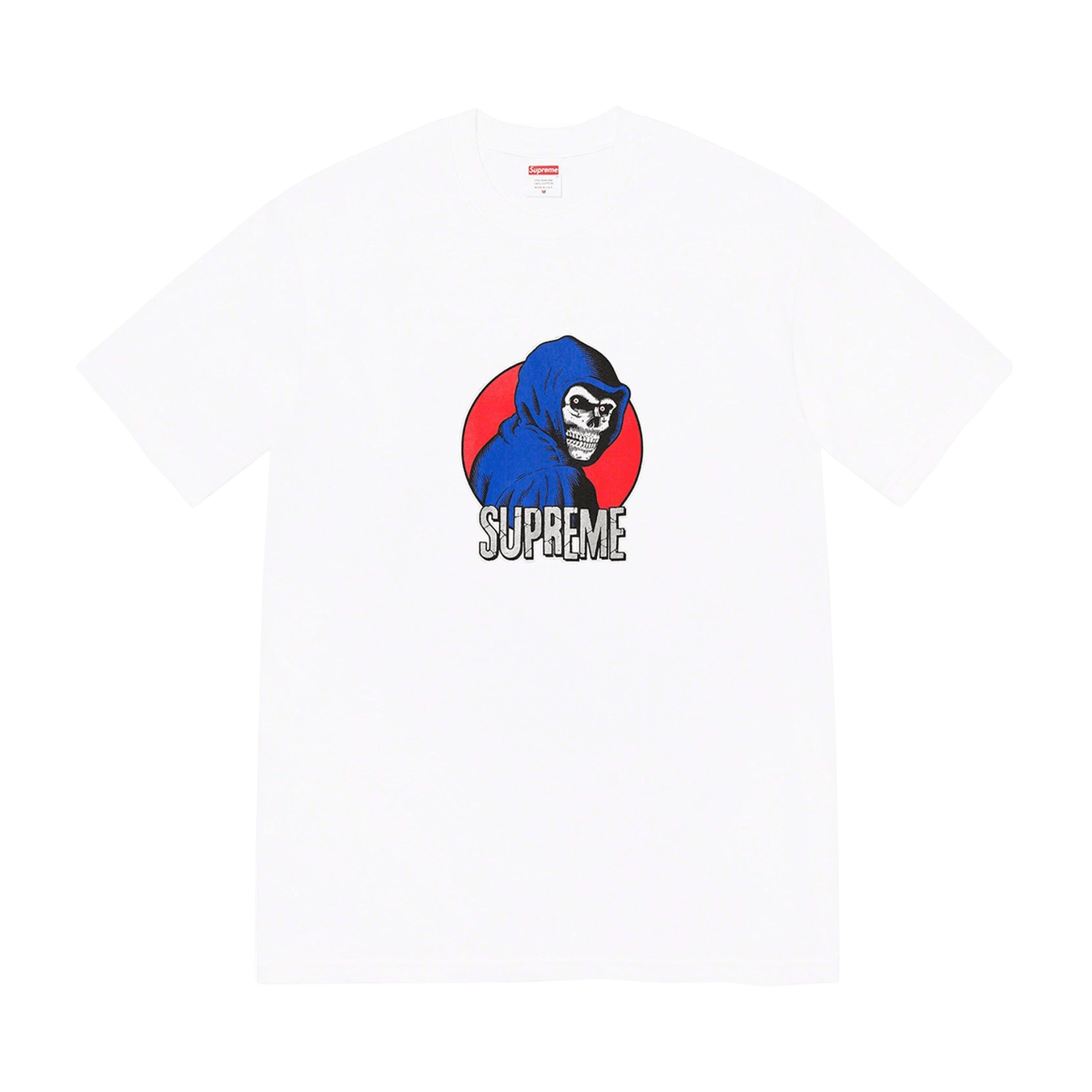 Supreme Reaper Tee 'White' — XXS — Front View