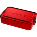 Supreme SIGG Large Metal Box Plus Red — Front View