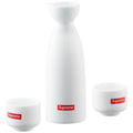 Supreme Sake Set - White — Front View