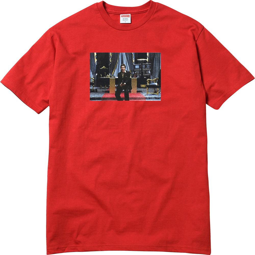 Supreme Scarface Friend Tee - Red — XXS — Front View