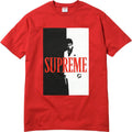 Supreme Scarface Split Tee - Red — XXS — Front View