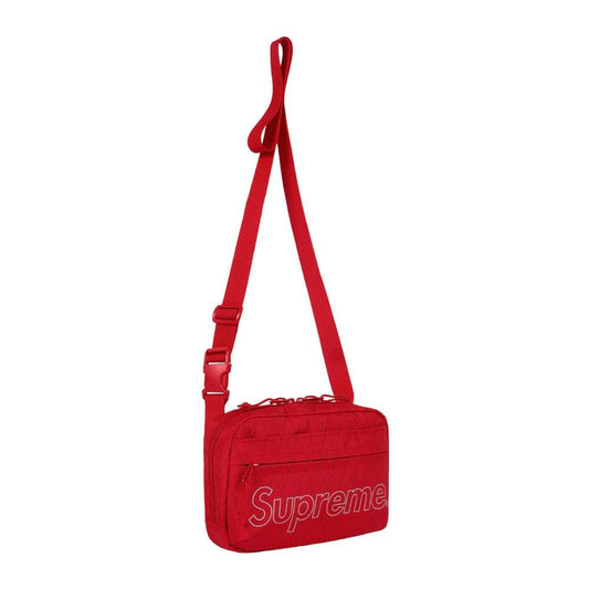 Supreme Shoulder Bag (FW18) Red — Front View