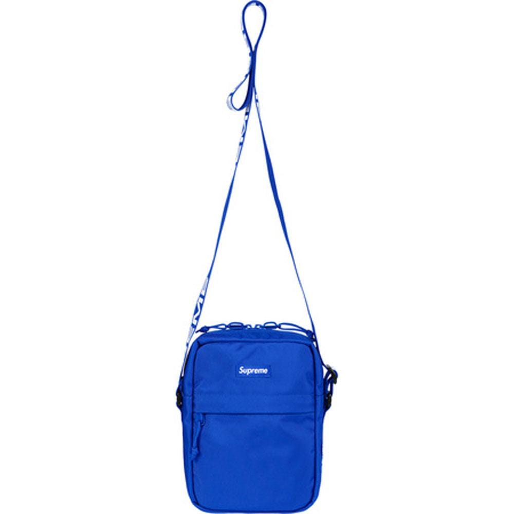 Supreme Shoulder Bag (SS18) Royal — Side View