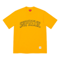 Supreme Sketch Embroidered S/S Top Yellow — XXS — Front View