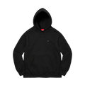 Supreme Small Box Hooded Sweatshirt Black — XXS — Front View